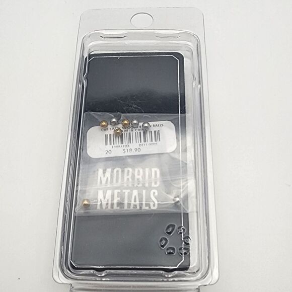 NWT Morbid Metals 20g Surgical Steel 4 Pack - Picture 3 of 3
